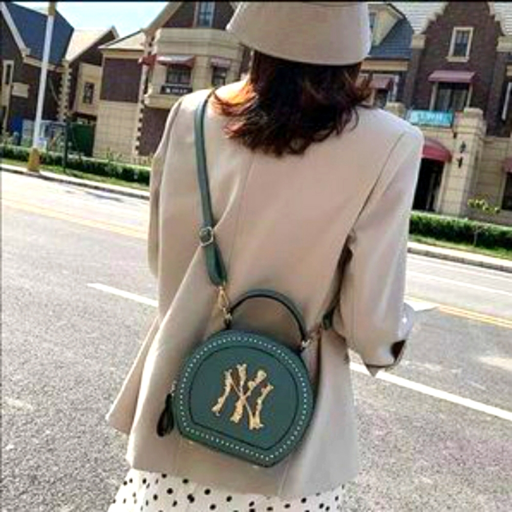 Teal Yankee Purse